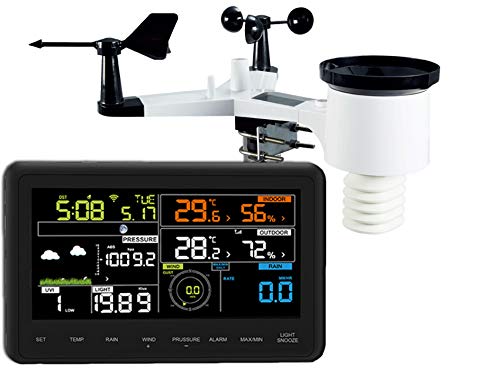 froggit WH3000 SE PRO Profi Wifi Internet Funk Wetterstation von froggit