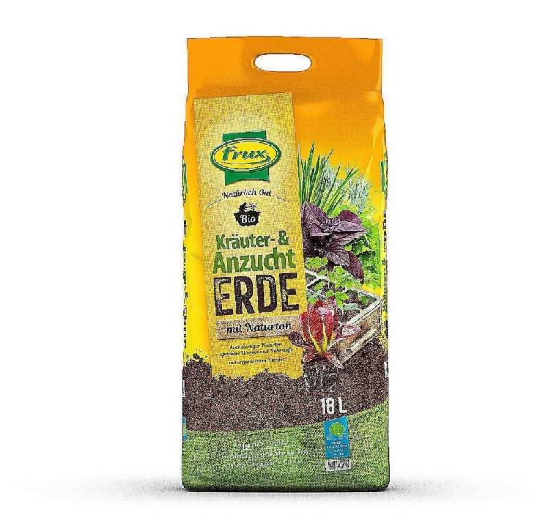 frux® Anzucht- und Kräutererde Bio Aussaaterde 18l Anzuchterde anwendungsfertig von frux®