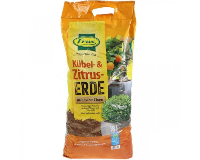 frux® Blumenerde FRUX Kübel- und Zitruspflanzenerde 18L für gesunde Pflanzen von frux®