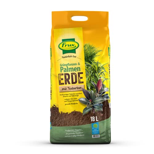 frux® Bio Grünpflanzen- & Palmenerde mit Naturton - 18 Liter von frux