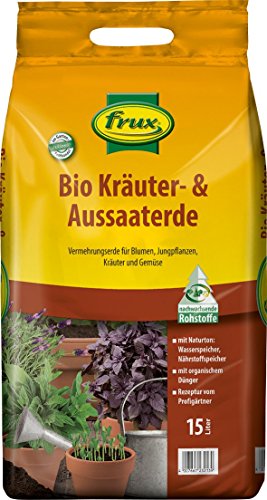 frux Bio Kräuter & Aussaaterde 15 l von frux