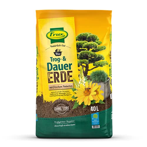 frux Bio Trog- & Dauererde -torffrei- 40 Liter von frux