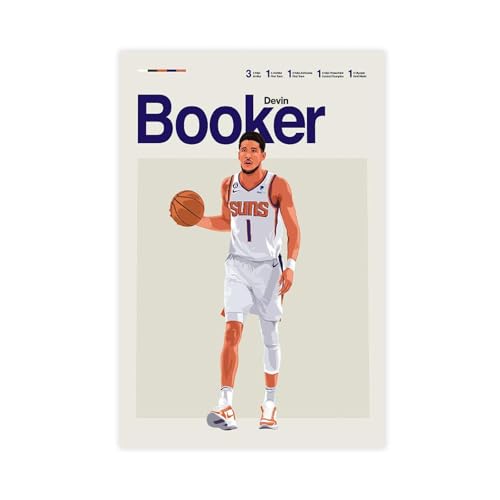 fsgfod Devin Booker-Poster, Leinwand-Poster, Wandkunst, Dekordruck, Bild Gemälde für Wohnzimmer, Schlafzimmer, Dekoration, 30 x 45 cm fsgfod Devin Booker-Poster, Leinwand-Poster, Wandkunst, Dekordruck, Bild Gemälde für Wohnzimmer, Schlafzimmer, Dekoration, 30 x 45 cm von fsgfod
