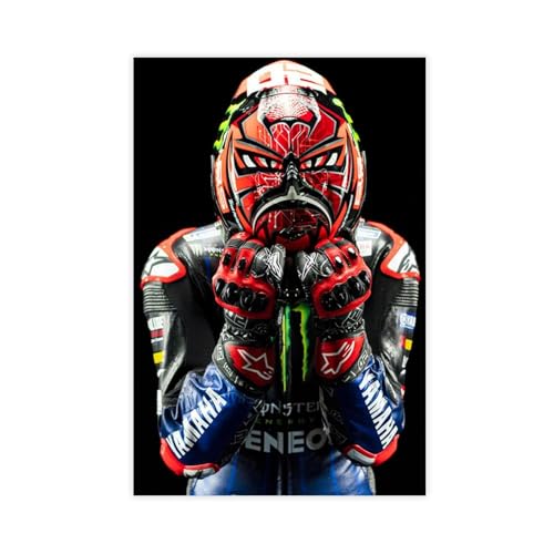 fsgfod Fabio Quartararo MotoGP Poster auf Leinwand, Schlafzimmer, Dekoration, Landschaft, Büro, Raumdekoration, Geschenk, 60 x 90 cm fsgfod Fabio Quartararo MotoGP Poster auf Leinwand, Schlafzimmer, Dekoration, Landschaft, Büro, Raumdekoration, Geschenk, 60 x 90 cm von fsgfod