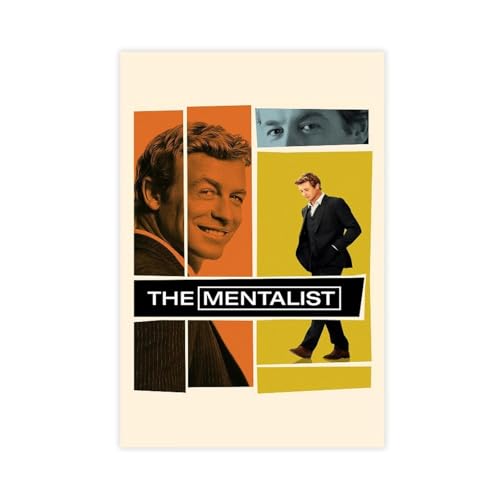 fsgfod Filmposter "The Mentalist TV-Show", Leinwand, Poster, Schlafzimmer, Dekoration, Landschaft, Büro, Raumdekoration, Geschenk, 30 x 45 cm fsgfod Filmposter "The Mentalist TV-Show", Leinwand, Poster, Schlafzimmer, Dekoration, Landschaft, Büro, Raumdekoration, Geschenk, 30 x 45 cm von fsgfod