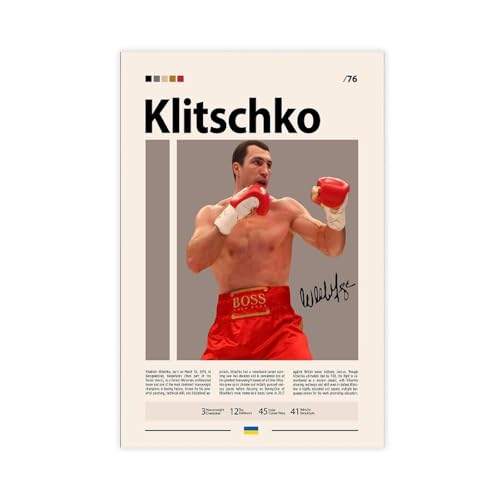 fsgfod Klitschko Poster auf Leinwand, Schlafzimmer, Dekoration, Landschaft, Büro, Raumdekoration, Geschenk, 50 x 75 cm fsgfod Klitschko Poster auf Leinwand, Schlafzimmer, Dekoration, Landschaft, Büro, Raumdekoration, Geschenk, 50 x 75 cm von fsgfod