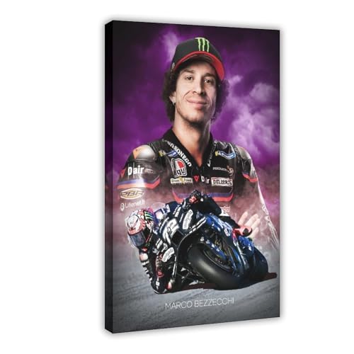 fsgfod Marco Bezzecchi MotoGP 2025 Poster auf Leinwand, Wandkunst, Dekordruck, Gemälde für Wohnzimmer, Schlafzimmer, Dekoration, 40 x 60 cm fsgfod Marco Bezzecchi MotoGP 2025 Poster auf Leinwand, Wandkunst, Dekordruck, Gemälde für Wohnzimmer, Schlafzimmer, Dekoration, 40 x 60 cm von fsgfod