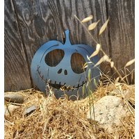 Jack Der Rustikale Kürbis Benutzerdefinierte Herbst Halloween Dekor Steel Jack Der Rustikale Kürbis Benutzerdefinierte Herbst Halloween Dekor Steel von fttdesign