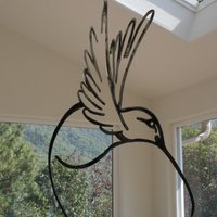 Kolibri Rustikaler Hängender Kunst-Metallkolibri-Gewohner Stahlkolibri Kolibri Rustikaler Hängender Kunst-Metallkolibri-Gewohner Stahlkolibri von fttdesign