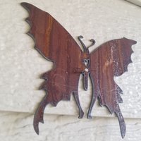 Rustikaler Schmetterling Recycling Stahl Metal Art 8 "Benutzerdefinierte Rostiger Rustikaler Schmetterling Recycling Stahl Metal Art 8 "Benutzerdefinierte Rostiger von fttdesign