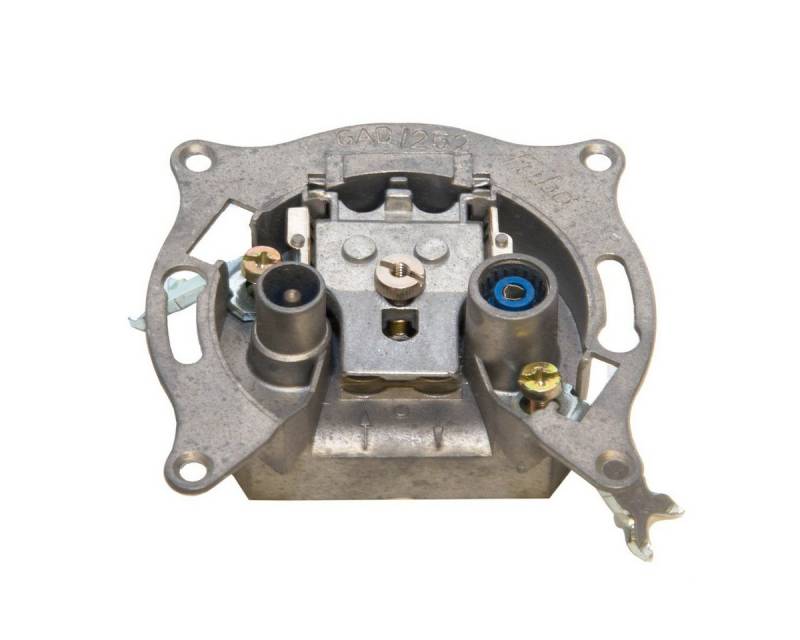 fuba Antennensteckdose Durchgangsdose Antennen-Dose 2-Fach GAD 252 Antennendose Einzeldose von fuba