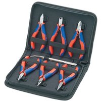 Elektronikzangensatz 7-tlg.6 Zangen,1 Präzisionspinzette KNIPEX von Knipex