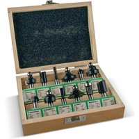 Fräsersatz 973CT12A05 Hartmetall Schaft-D. 8 mm 12-teilig von FISCH