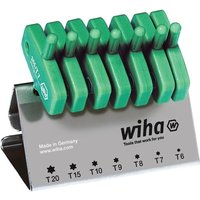 Schraubendrehersatz 365 VB T6-T20 m.Schlüsselgriff 7-tlg.WIHA von Wiha