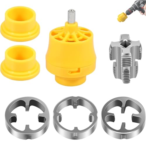 6 Stück Rohrgewindeschneider Set, Rohrgewindeschneider, Präzisionswerkzeug Für Rohre, Komplett-Set Mit Hochwertigen, Ideal Für Installation Und Wartung Von Sanitärsystemen, DIY-Projekte 6 Stück Rohrgewindeschneider Set, Rohrgewindeschneider, Präzisionswerkzeug Für Rohre, Komplett-Set Mit Hochwertigen, Ideal Für Installation Und Wartung Von Sanitärsystemen, DIY-Projekte von fufupaw