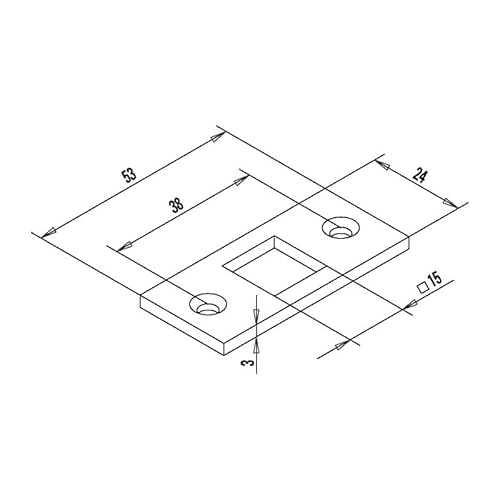 Fuhr Stangenschließteil 261 zu Tor- und Türtreibriegel passend f. St. 13mm STA von Fuhr