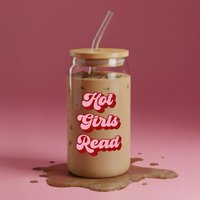 Hot Girls Read Trinkglas Mit Strohhalm | Geschenk Für Beste Freundin, Bookworm, Bücherliebhaber, Frau Geburtstag Rosa Rot Bookish Gift Hot Girls Read Trinkglas Mit Strohhalm | Geschenk Für Beste Freundin, Bookworm, Bücherliebhaber, Frau Geburtstag Rosa Rot Bookish Gift von funkysurprises