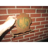 Vintage 1930Er Wandhalterung Holz Tie Rod Rack von funoldstuff