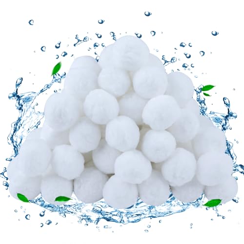 Filterbälle, Filterbälle Pool für Sandfilteranlagen 800g Poolfilterbällchen Sandfilter Bälle, Ersatz für 28Kg Filtersand für Pool Filter Schwimmbad Filteranlagen, Aquarium und Poolreinigung von furcas