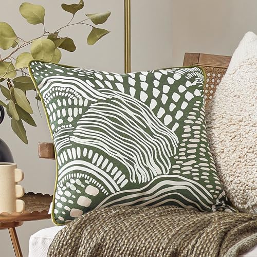 Hoem NOLA Abstraktes Kissen, Baumwolle, Paspelierung, Polyester gefüllt Hoem NOLA Abstraktes Kissen, Baumwolle, Paspelierung, Polyester gefüllt von furn.