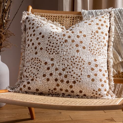 Yard Hara Woven Fringed Feather Filled Cushion - Twin Pack Yard Hara Woven Fringed Feather Filled Cushion - Twin Pack von furn.