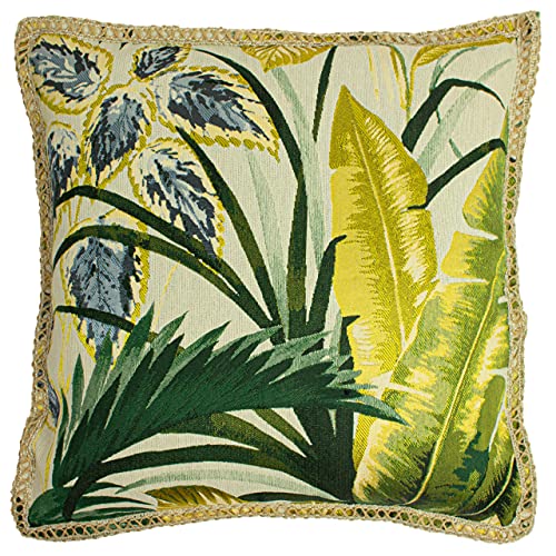furn. Amazonia Kissen, Rayon, Grün, 50 x 50cm von furn.