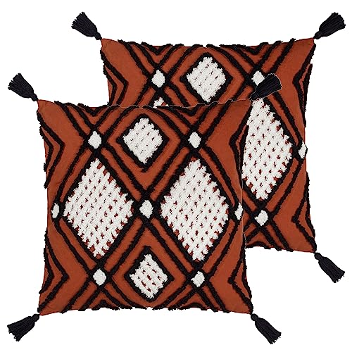 furn. Aquene Tufted Tasselled Feather Filled Cushion - Twin Pack furn. Aquene Tufted Tasselled Feather Filled Cushion - Twin Pack von furn.