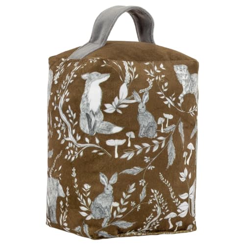 furn. Buckthorn Woodland Velvet Türstop, Bernstein, 12 x 12 x 18cm von furn.