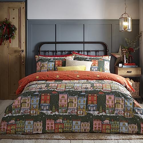 furn. Christmas Spirit Bettbezug-Set, Kingsize, Grün furn. Christmas Spirit Bettbezug-Set, Kingsize, Grün von furn.