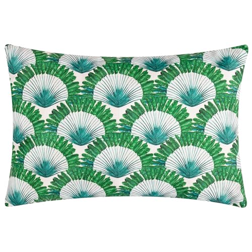 furn. Dellacorte Bedrucktes Outdoor-Kissen mit Polyesterfüllung – Grün – 40 x 60 cm von furn.