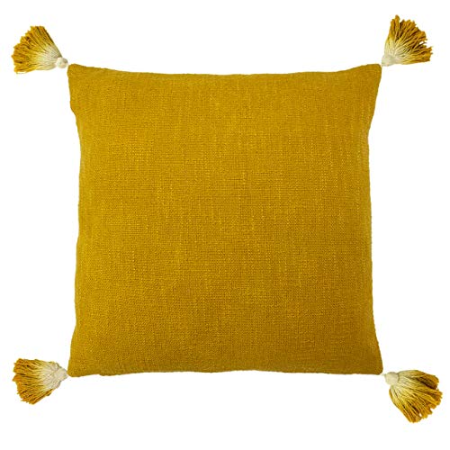 furn. Eden Polyester gefülltes Kissen, Baumwolle, Ocker, 45 x 45cm von furn.