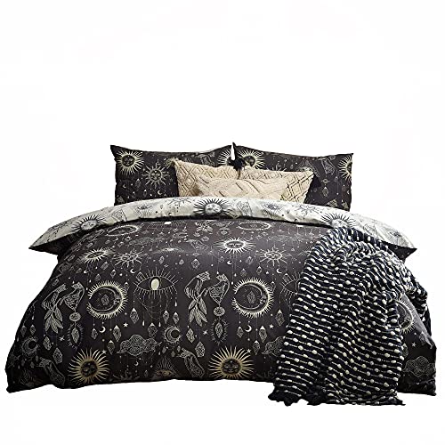 furn. Eingereif. Constellation King Duvet Cover Set. Baumwolle, Polyester, Multi von furn.