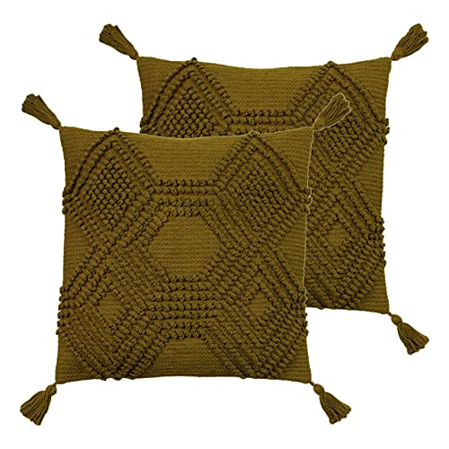 furn. HalMo Twin Pack-Feder gefüllte Kissen, Polyester, Moos, 45 x 45cm, 2 furn. HalMo Twin Pack-Feder gefüllte Kissen, Polyester, Moos, 45 x 45cm, 2 von furn.