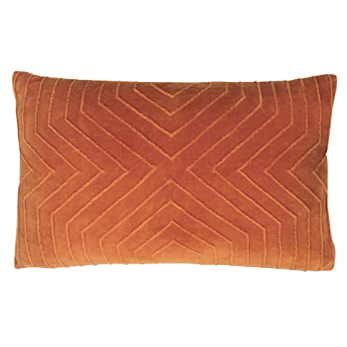 furn. Mahal Polyester gefülltes Kissen, Rust, 30 x 50cm von furn.