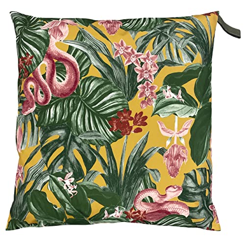 furn. Medinilla Outdoor-Kissen mit Polyesterfüllung, Polyester, senffarben, 43 x 43 cm von furn.