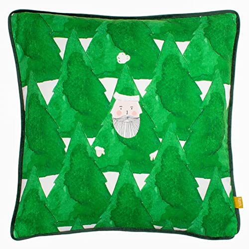 furn. Möbel. Verstecken und suchen Sie die Kissenbedeckung des Weihnachtsmanns von furn.