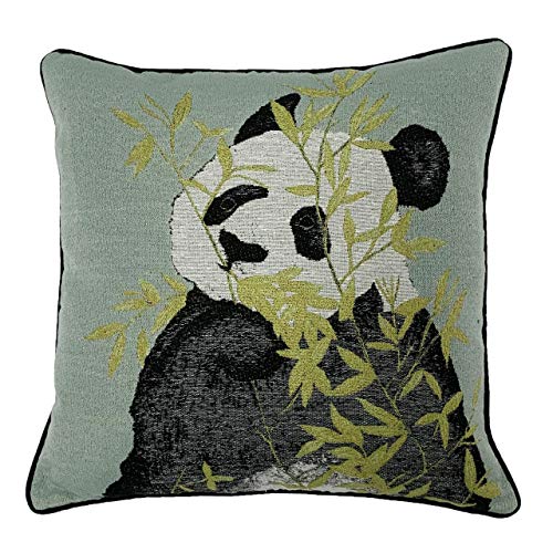 furn. Pandas Federkissen, grün, 45 x 45 cm von furn.