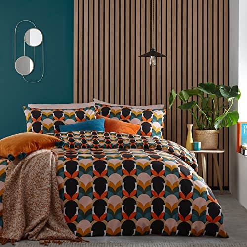 furn. Raeya Bettwäsche-Set für Einzelbett, Baumwolle, Polyester, Mehrfarbig von furn.