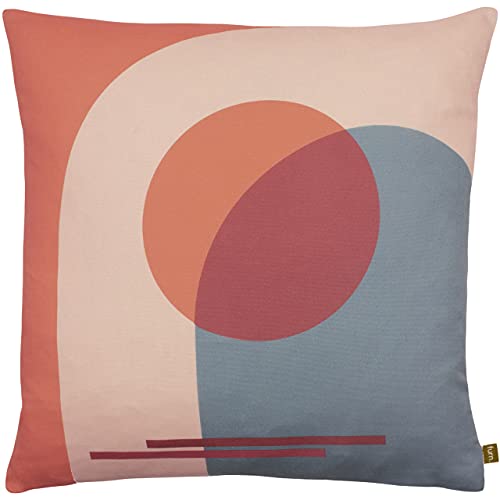 furn. Sun Bogen Feder gefülltes Kissen, Ton Red, 50 x 50cm von furn.