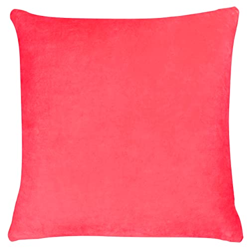 furn. Tanda Kissen, Polyester, gefüllt, Baumwolle, Glo Pink/Glo Orange von furn.