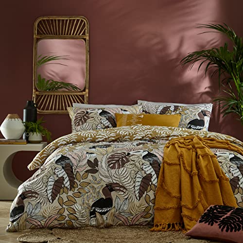 furn. Tocorico Bettwäsche-Set für Doppelbett, Baumwolle, Polyester, Natur von furn.