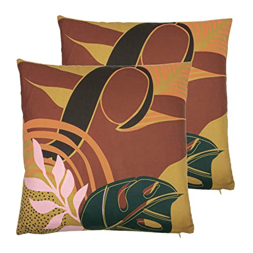 furn. Vida Feather Filled Cushions (Twin Pack), Multi, 50 x 50cm von furn.
