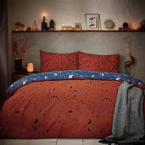 furn. Witchy Vibes Bettwäsche-Set für Doppelbett, Rostfarben, Orange furn. Witchy Vibes Bettwäsche-Set für Doppelbett, Rostfarben, Orange von furn.