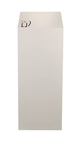 Furni24 Feuerlöscherhalterung für Feuerlöscher bis max. 60cm, Feuerlöscher Metallhalter in Weib / 25x20x67,75cm (Weib) von furni24