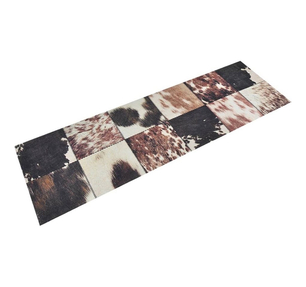 Fußmatte Küchenteppich Waschbar Tierfell 60x180 cm Samt, furnicato, Rechteckig von furnicato
