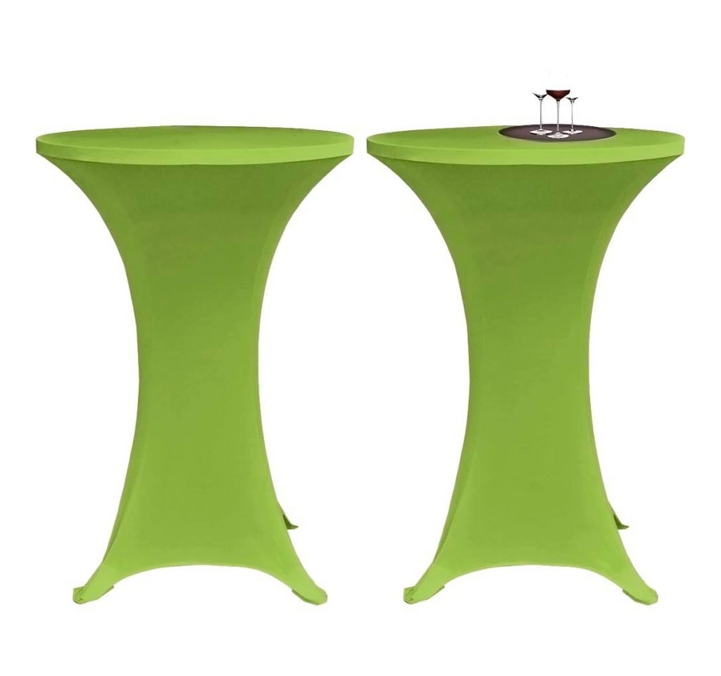 Hussen-Set Stretch Tischhusse 2 Stk 70 cm Grün, furnicato von furnicato