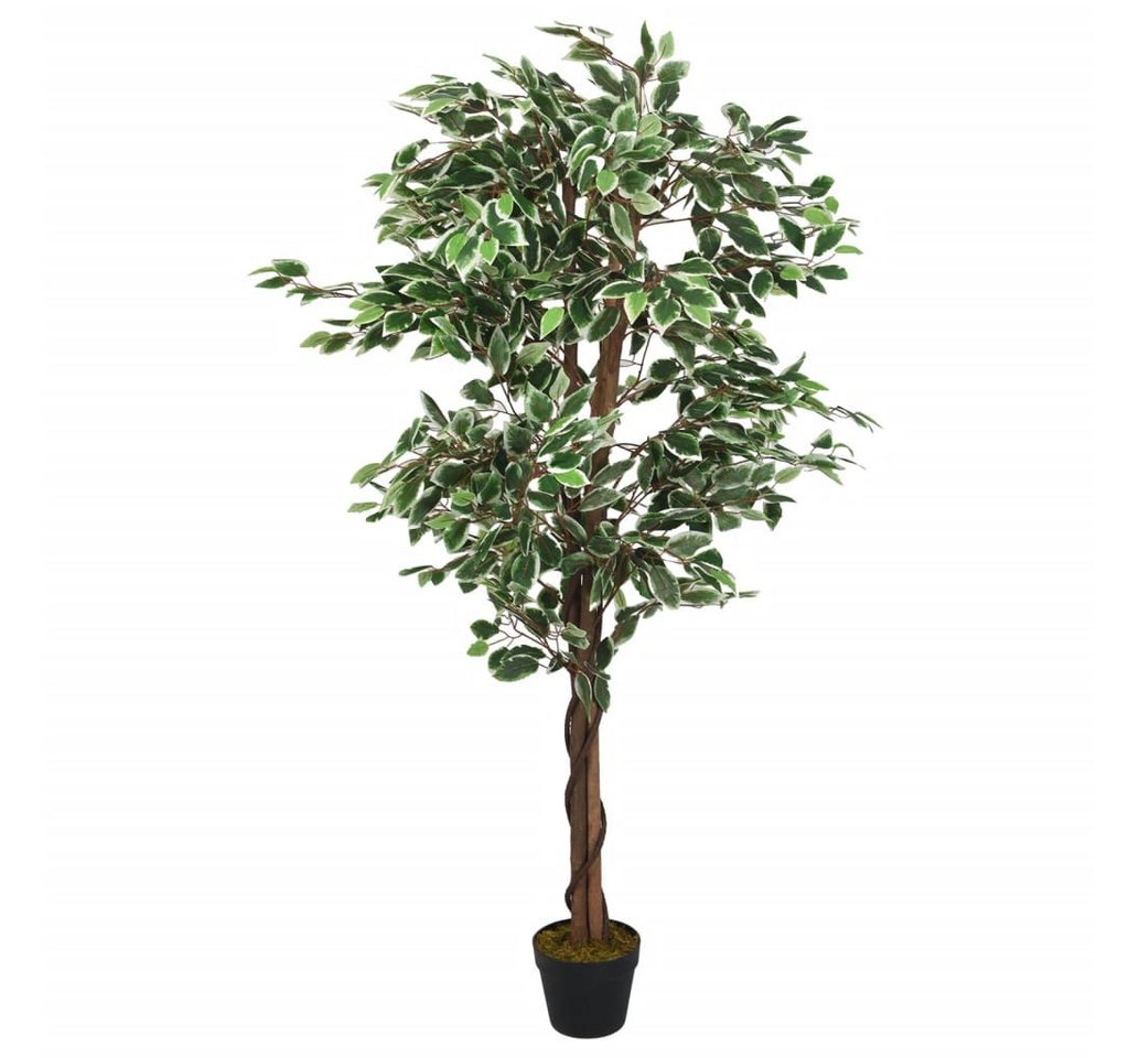Kunstbaum Ficusbaum Künstlich 378 Blätter 80 cm Grün, furnicato, Höhe 80 cm von furnicato
