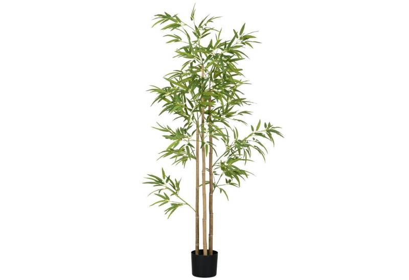 Kunstpflanze Bambus 180 cm, 3 Stämme, 830 Blätter, furnicato, Höhe 180 cm Kunstpflanze Bambus 180 cm, 3 Stämme, 830 Blätter, furnicato, Höhe 180 cm von furnicato