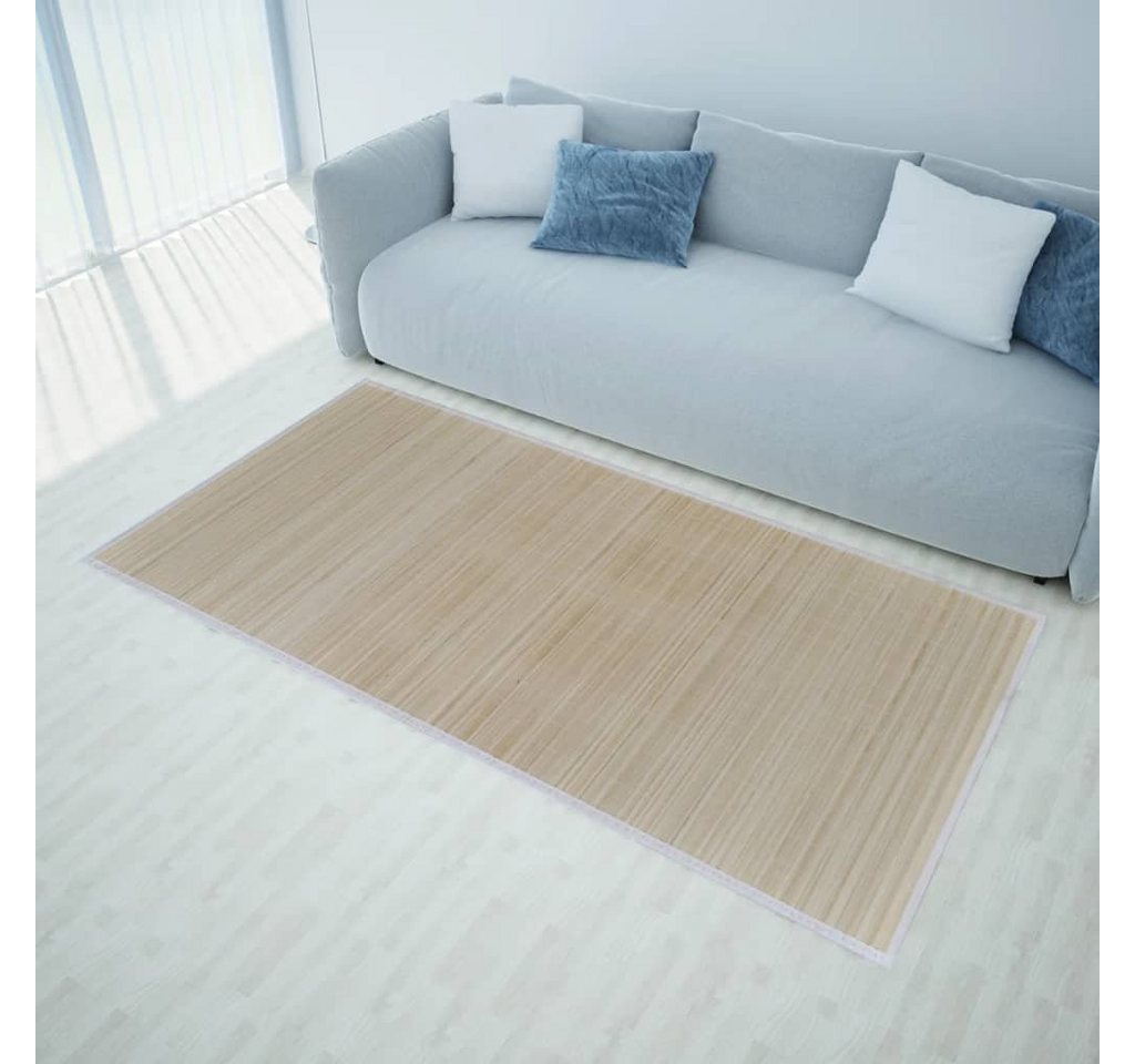 Teppich Bambusteppiche 2 Stk. Rechteckig Natur 120x180 cm, furnicato, Rechteckig von furnicato