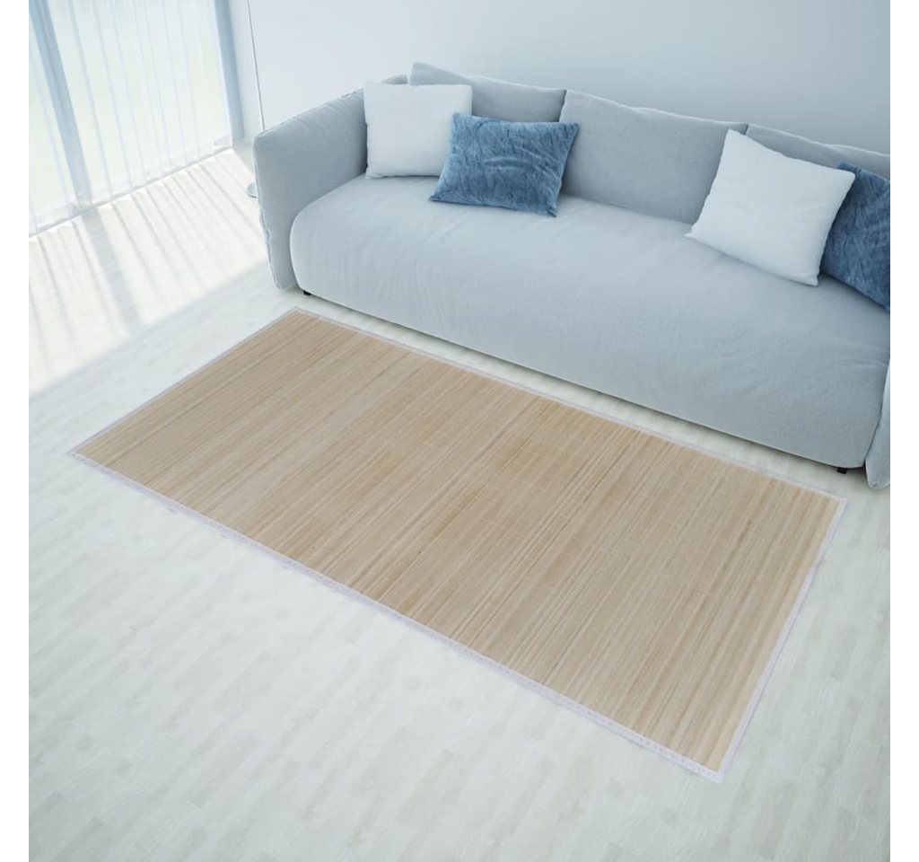Teppich Bambusteppiche 4 Stk. Rechteckig Natur 120x180 cm, furnicato, Rechteckig von furnicato